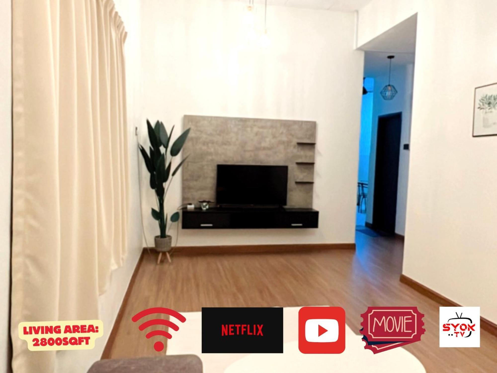 Quayside Cove Homestay - Corner House, Shah Alam Rimbayu Netflix Syok Tv Bbq Dış mekan fotoğraf